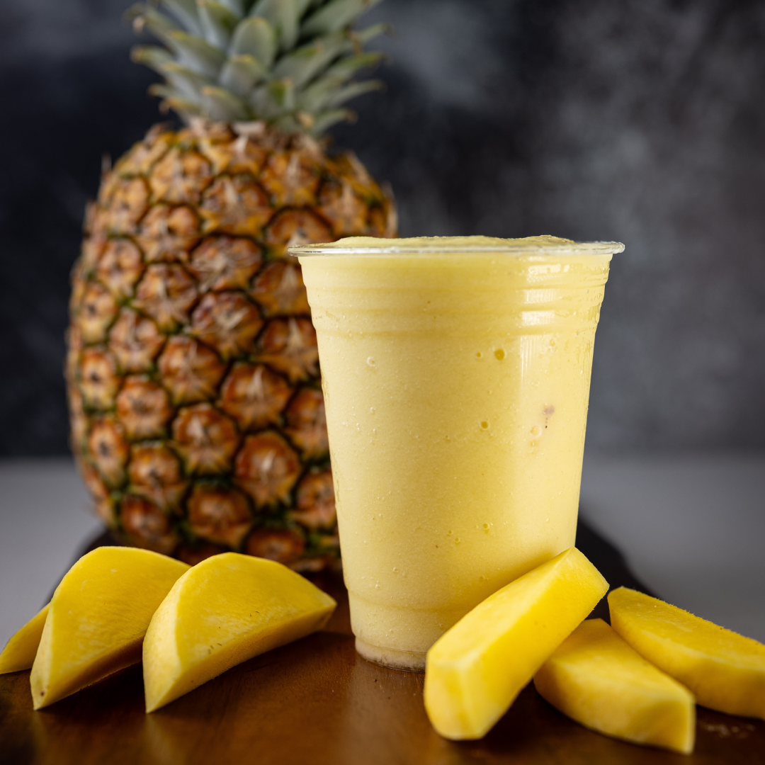 Fresh fruit smoothies from Fresh Juiced Juice Bar at Redlands Ranch Market available for online ordering with pickup or delivery.