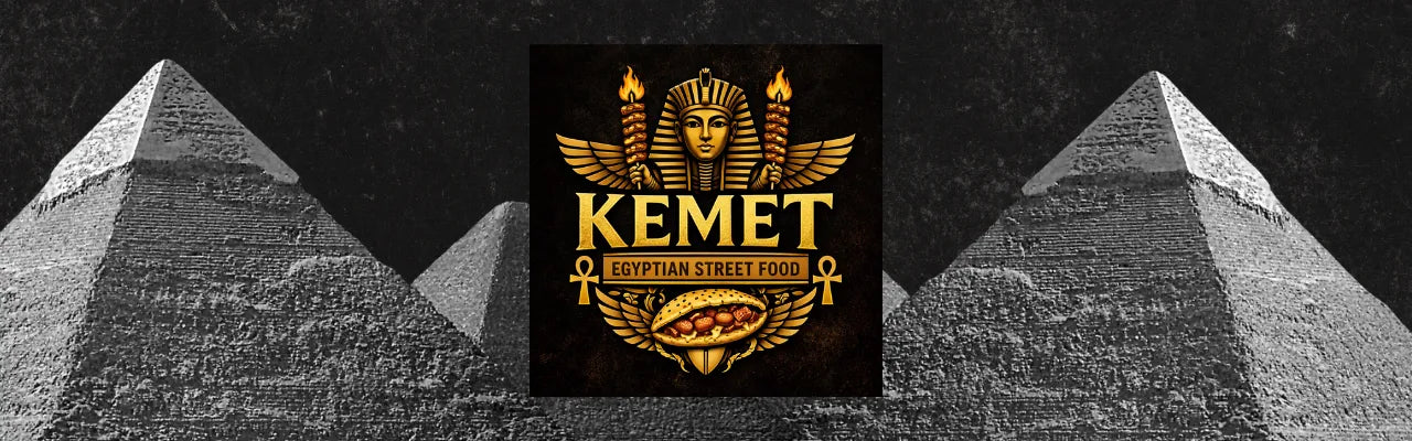 Kemet Egyptian Street Food at Redlands Ranch Market in Redlands, California.